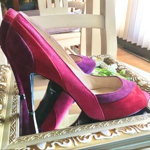 Nine West Peeptoe Heels